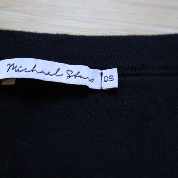 Michael Stars black V-Neck tank, O/S (one size fits most) - Picture 4 of 6